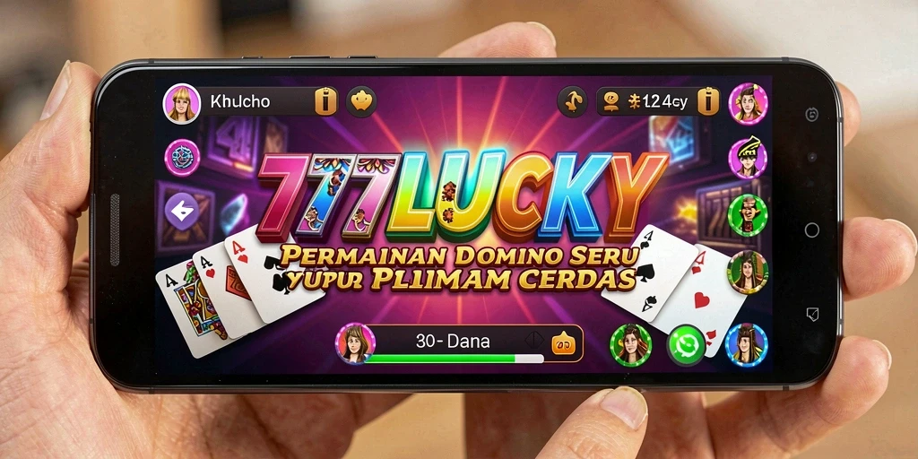 Screenshot gameplay 777LUCKY yang menunjukkan keseruan bermain Domino.