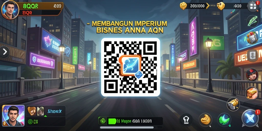 Screenshot gameplay Tycoon yang menarik di 8QR.