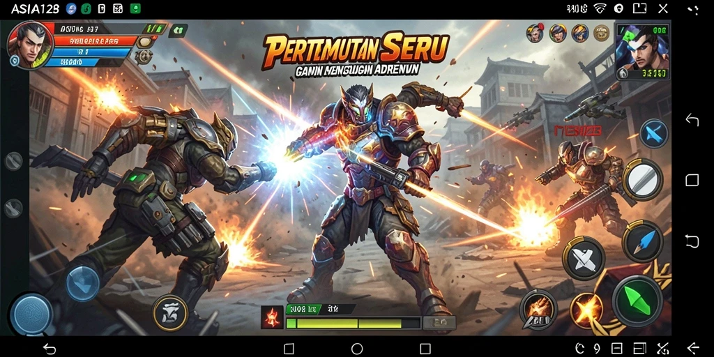 Gameplay seru dengan visual yang menakjubkan di ASIA128.
