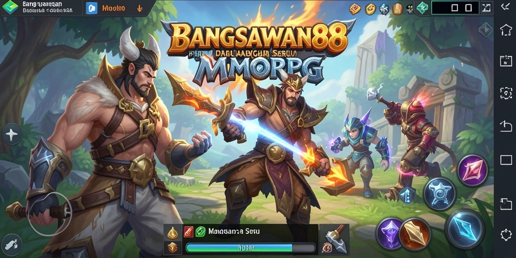 Tampilan gameplay BANGSAWAN88 yang mendebarkan dalam dunia MMORPG.