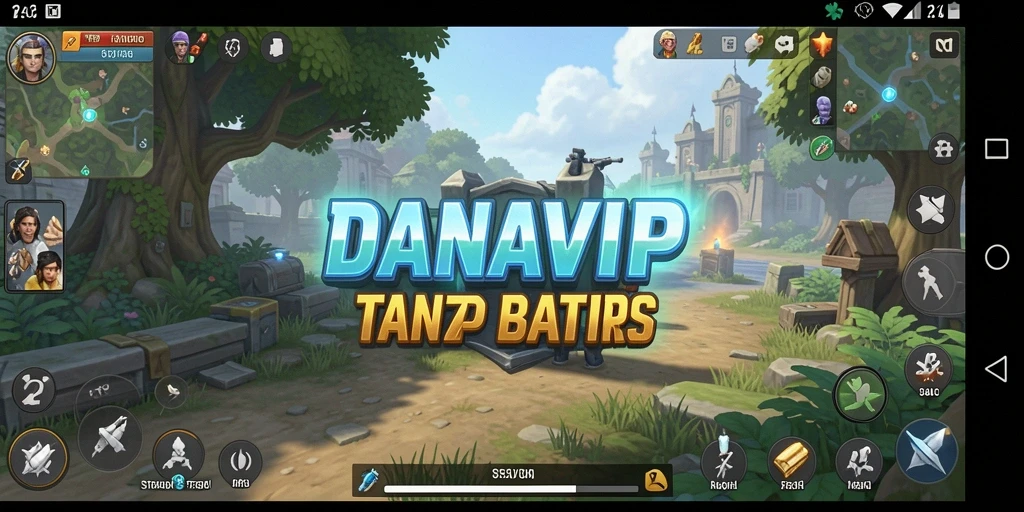 Tampilan gameplay <strong>DANAVIP</strong> yang menarik dan penuh aksi.