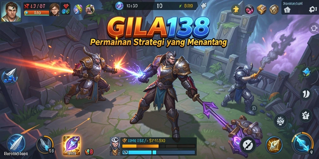 Tampilan gameplay GILA138 yang menegangkan dan strategis.