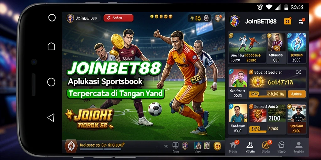 Tangkapan layar JOINBET88 menunjukkan tampilan antarmuka taruhan yang menarik.