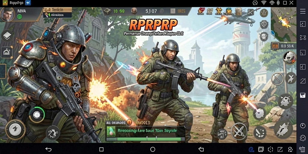 Gameplay mendebarkan RPRPRP dengan strategi yang menarik.