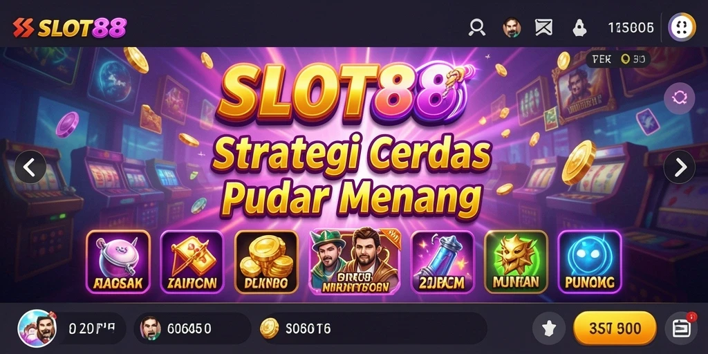 Screenshot menampilkan gameplay mendebarkan dari SLOT88 dengan elemen strategi.