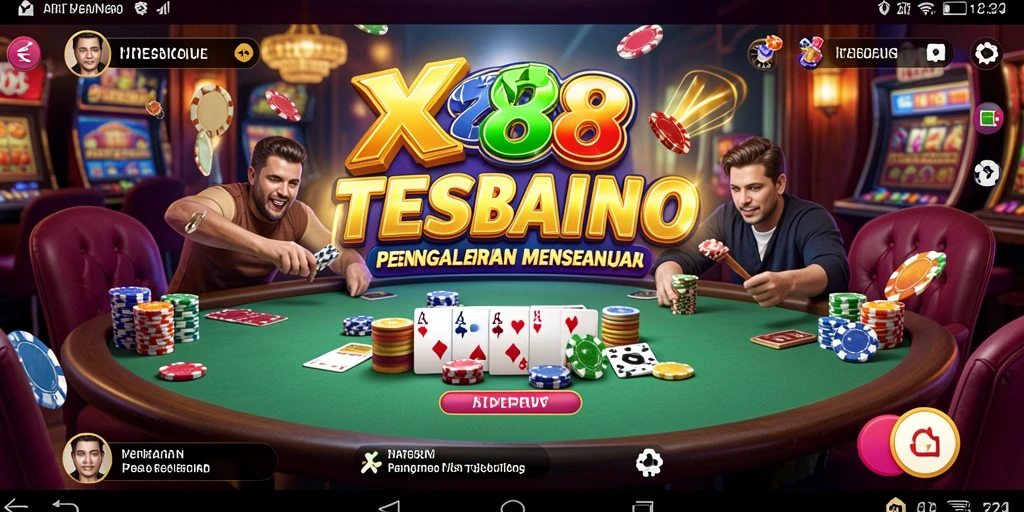 Tampak menakjubkan dari permainan Kasino X88 dengan grafis berkualitas tinggi.